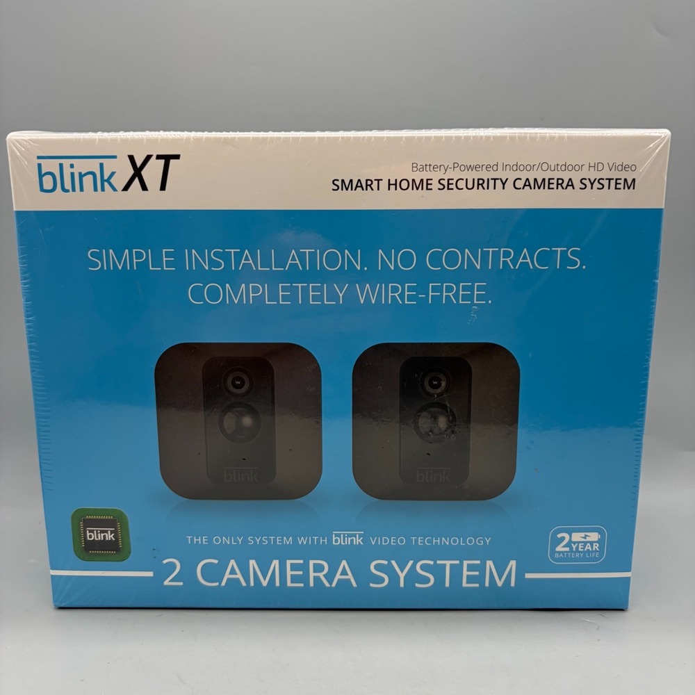 2 Blink XT XT1 Security Cameras - Sealed